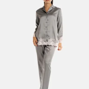 Pigiama Lungo Donna D2267 Amadine