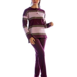Pigiama Lungo Donna I2109 Fida