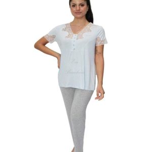 Pigiama Manica corta con pantalone lungo Donna DL0121 Liu Jo Home