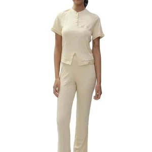 Pigiama Manica corta con pantalone lungo Donna GINGER T Enrico Coveri