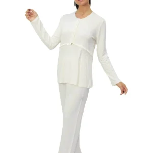 Pigiama Manica lunga Donna EURIDICE 6590 Pepita