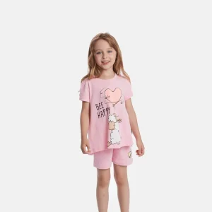 Pigiama corto Bambine e ragazze H6251 Happy People