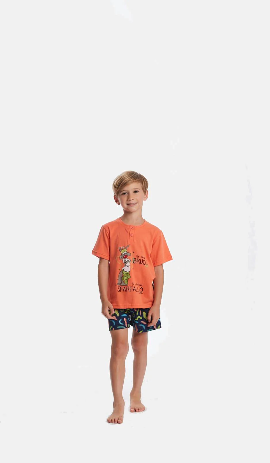 Pigiama corto Bambini e ragazzi H6242 Happy People