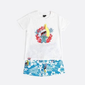 Pigiama corto Bambini e ragazzi Stitch 62234 Disney