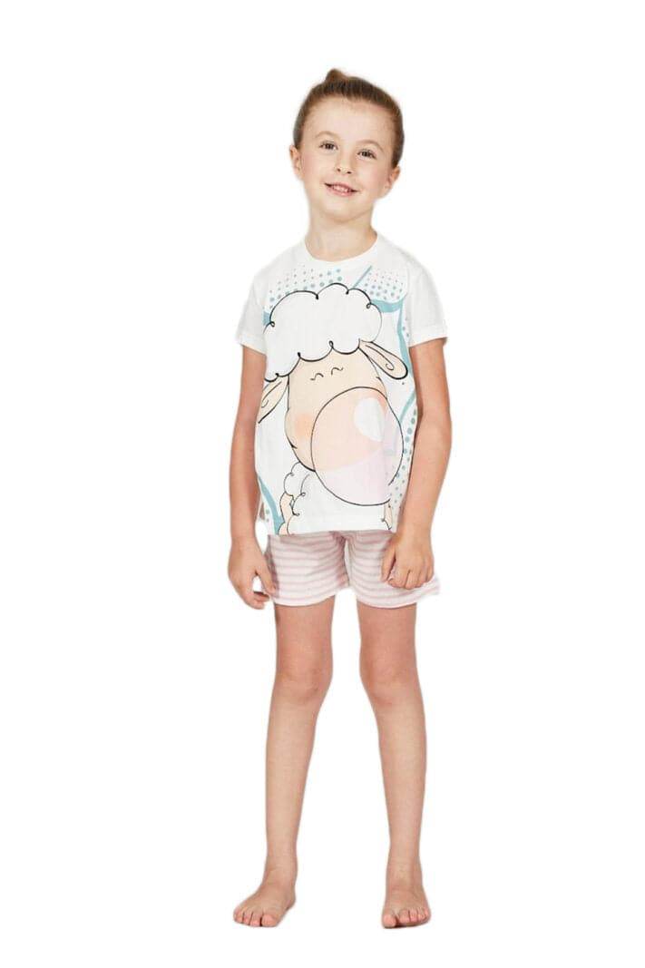 Pigiama corto Bimba H4945 Happy People - immagine 2