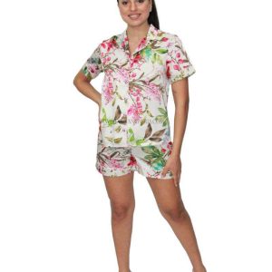 Pigiama corto Donna D1734 Amadine