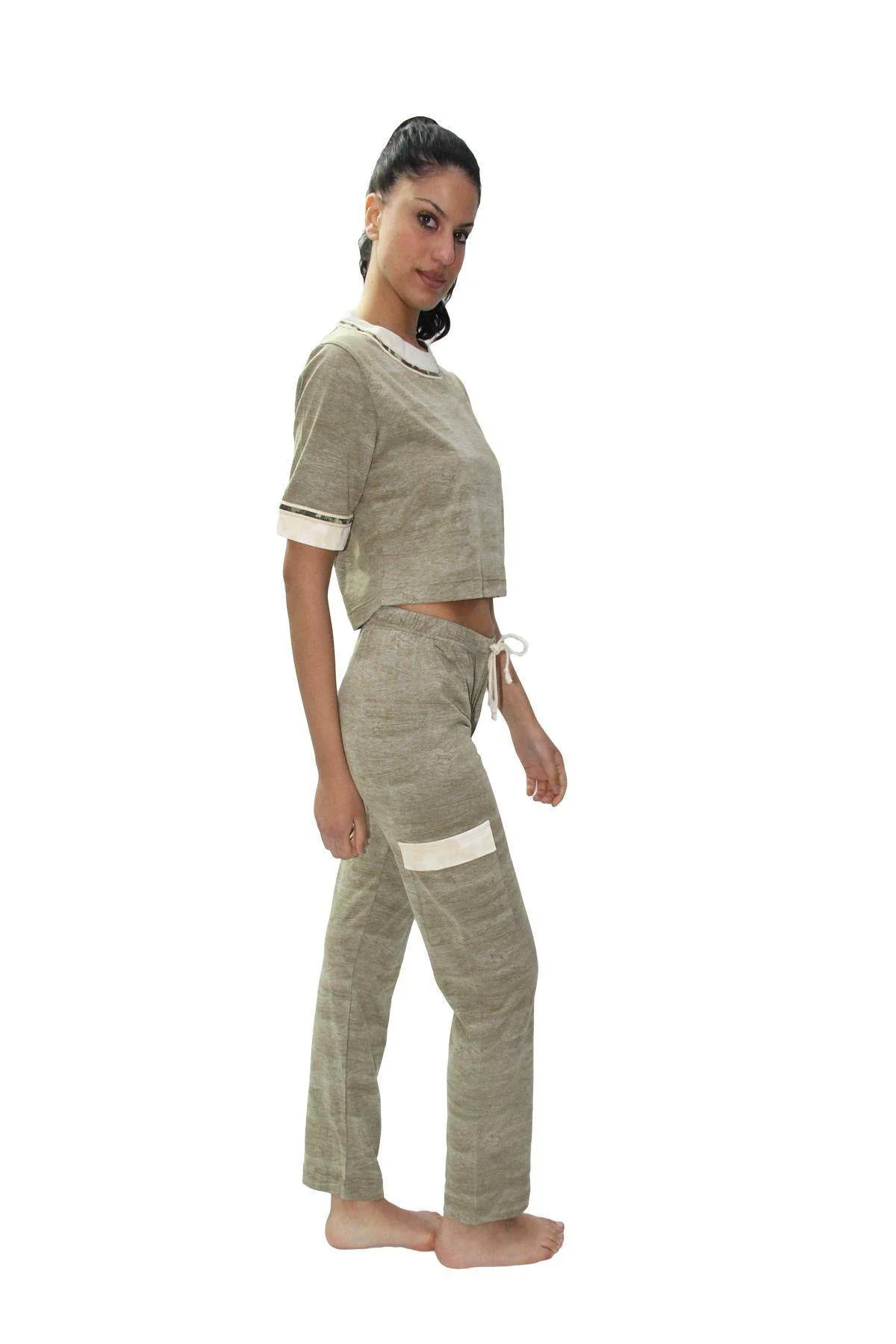 Pigiama corto Donna DAYTONA Janine - immagine 3