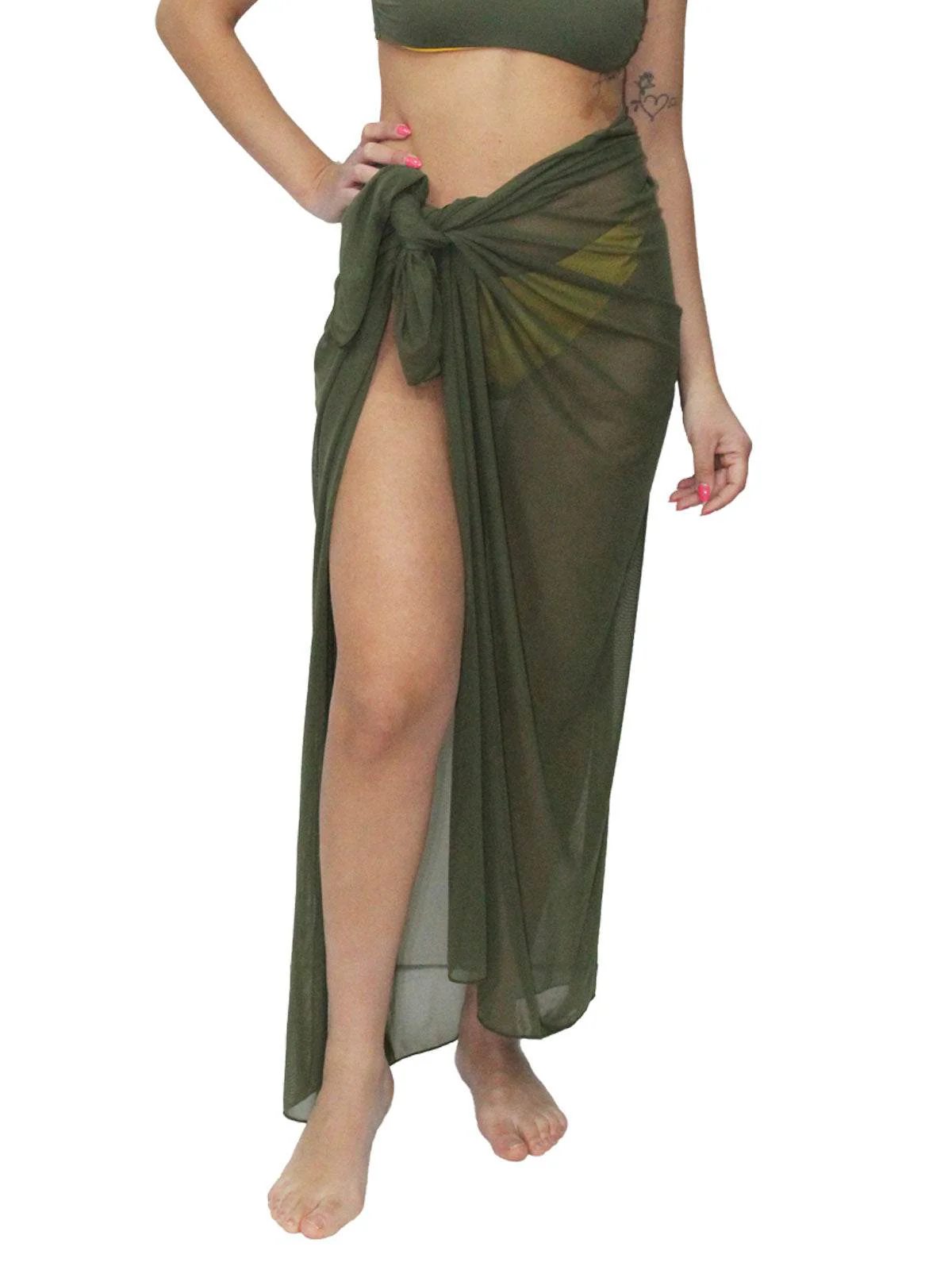 pareo Pareo foulard Donna H257 Huitre - immagine 6