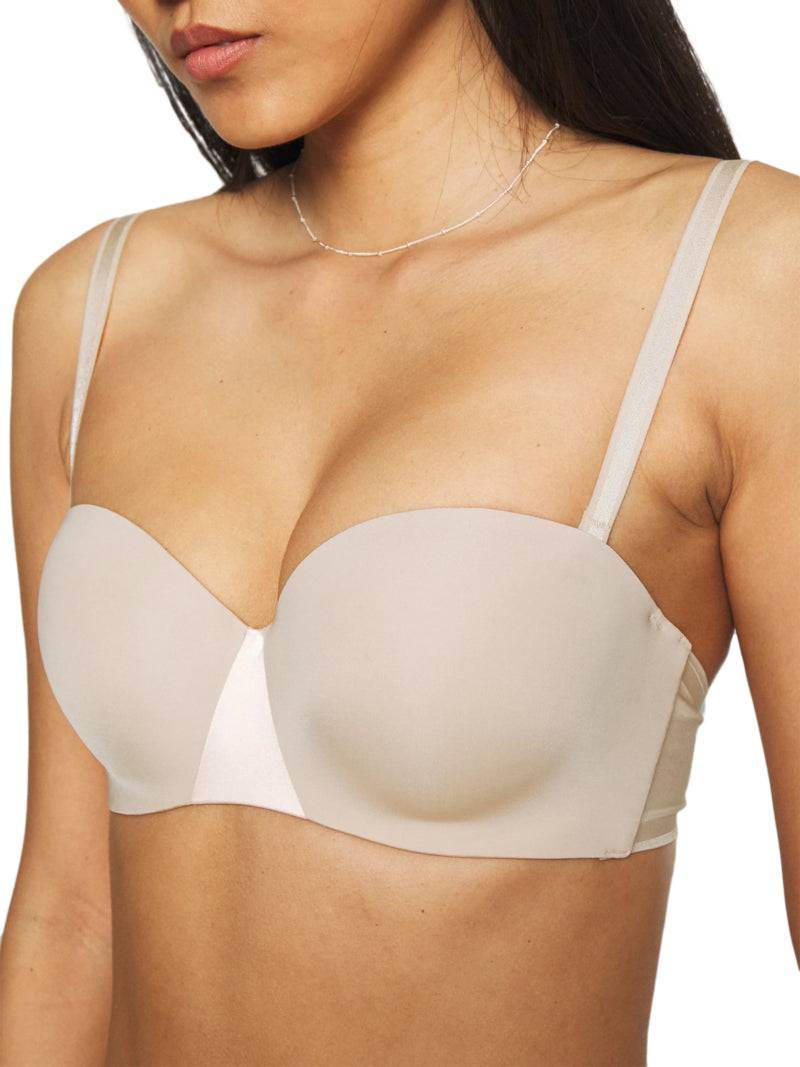 Reggiseno Fascia Preformata Donna ESSENTIALL C15G50 nudo Chantelle - immagine 4