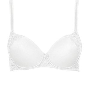 Reggiseno Foderato con ferretto Donna EVELYN 20228/9 bianco Lisca