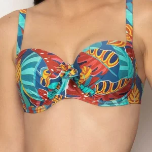 Reggiseno bikini Coppa preformata Donna LA FOGLIA FBB4054 ANTIGEL