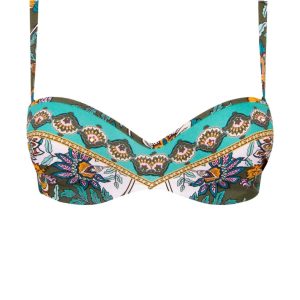 Reggiseno bikini Fascia Preformata Donna FLEUR PERSANE ABB5067 Lise Charmel