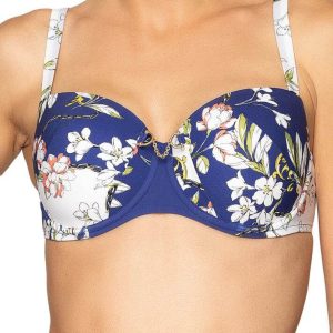 Reggiseno bikini Fascia Preformata Donna FOULARD RIVIERA ABA4033 Lise Charmel