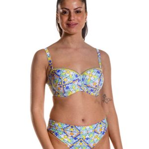 Reggiseno bikini Fascia Preformata Donna LA SUNNY FBB7195 ANTIGEL