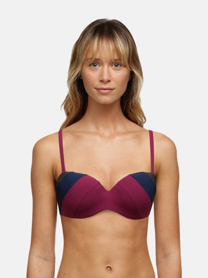 Reggiseno bikini Fascia Preformata Donna ULTRAMARINE C13H20 Chantelle - immagine 4