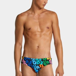 Costume slip Stampato Uomo D7B356090 Dsquared2