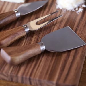 Maison Sucre’e Natale Gusto e Tradizione Set 3 coltelli per formaggio