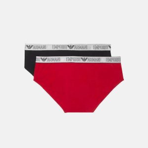 Slip Bi-pack Uomo 3F598 111733 Emporio Armani