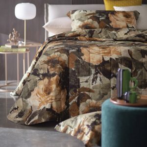 Dondi Home Rosa Rosae Copriletto trapuntato Matrimoniale