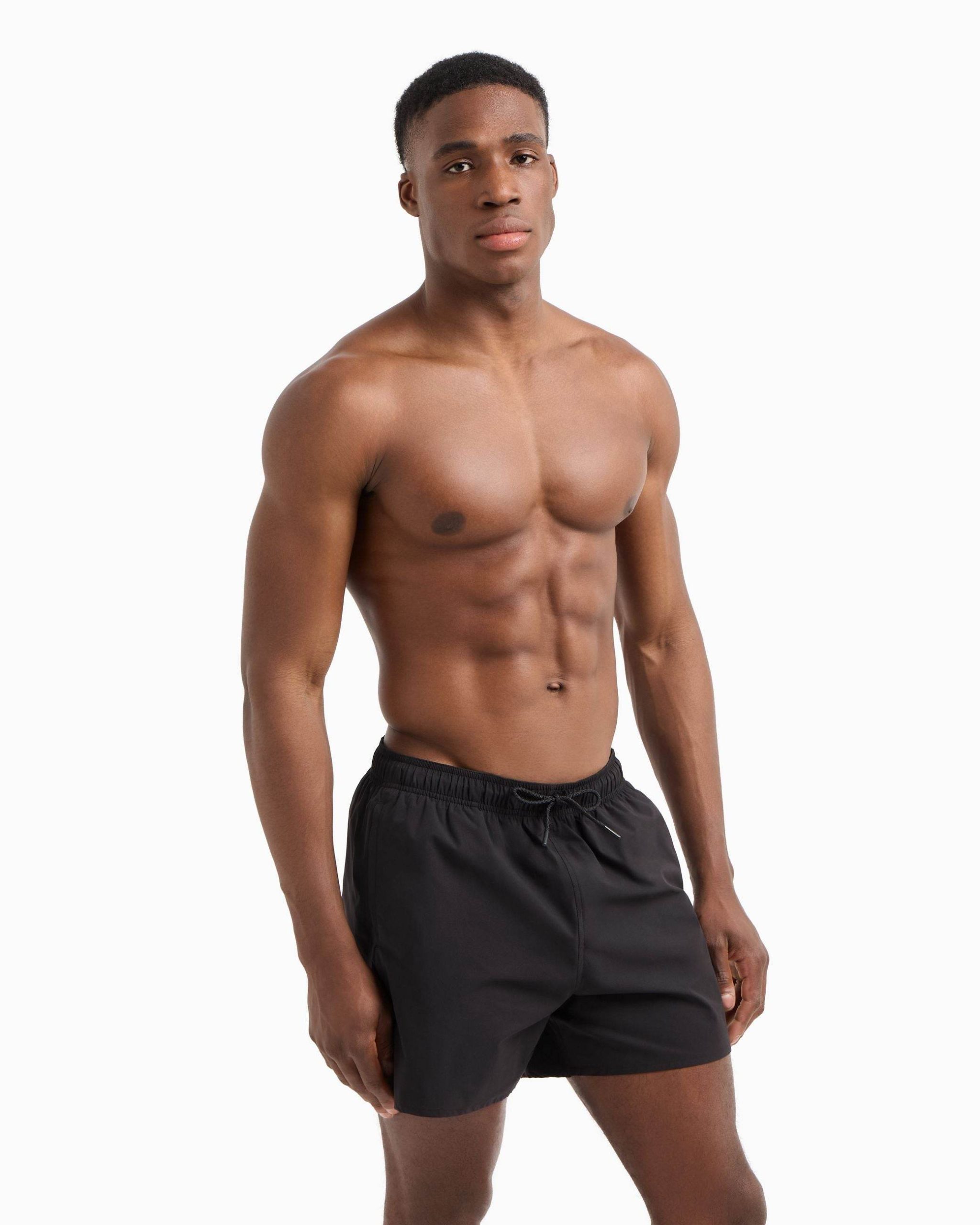 Costume boxer Tinta Unita Uomo AF12331 EM000583 Emporio Armani - immagine 2