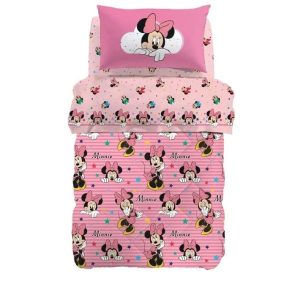 Caleffi Disney Minnie Rainbow Trapunta Piumone singolo