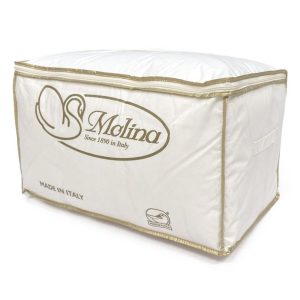 Molina Trevi Warm 100% Piumino Siberiano  Bianco Vergine Classe 1 Matrimoniale  cm. 250 x 200