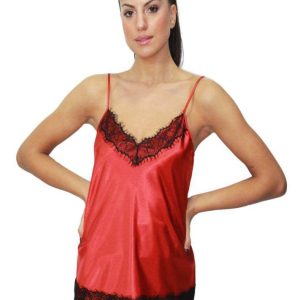 Top Bretellina Donna D1664 Ruggine Amadine