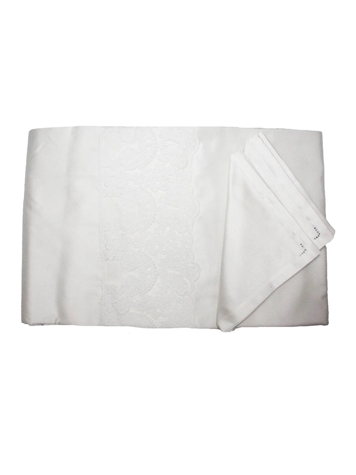 Tovaglia con pizzo Biancheria CRISTAL TOVX12 Agostini - immagine 3