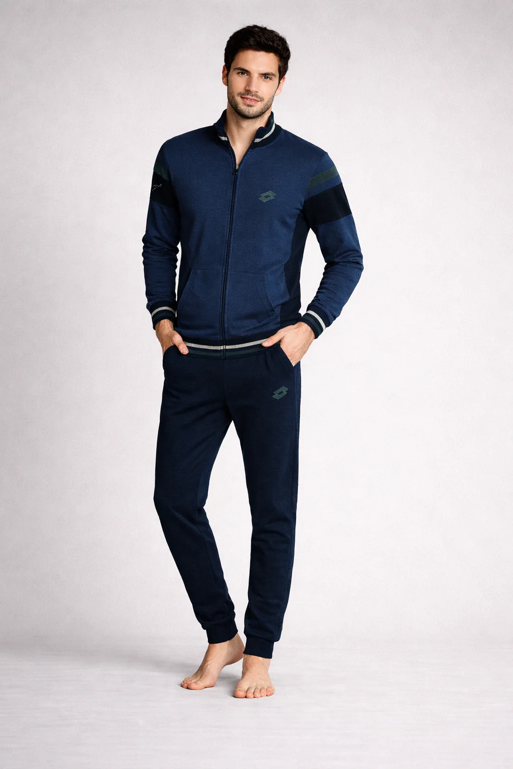 Tuta con zip Uomo LA4007 Lotto - immagine 2