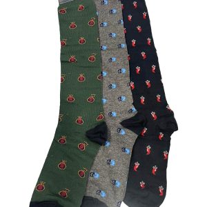 Calze lunghe 3-pack Uomo 500 LF Dandy Ironic Socks