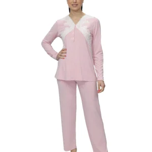 Pigiama Serafino Donna 6542 Clara Rossi Firenze