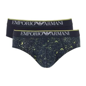 Slip Bi-pack Uomo 4F596 111733 Emporio Armani