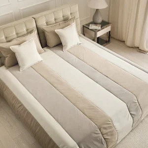 Trapunta con ricamo Biancheria Cromie Trap Mastro Raphael