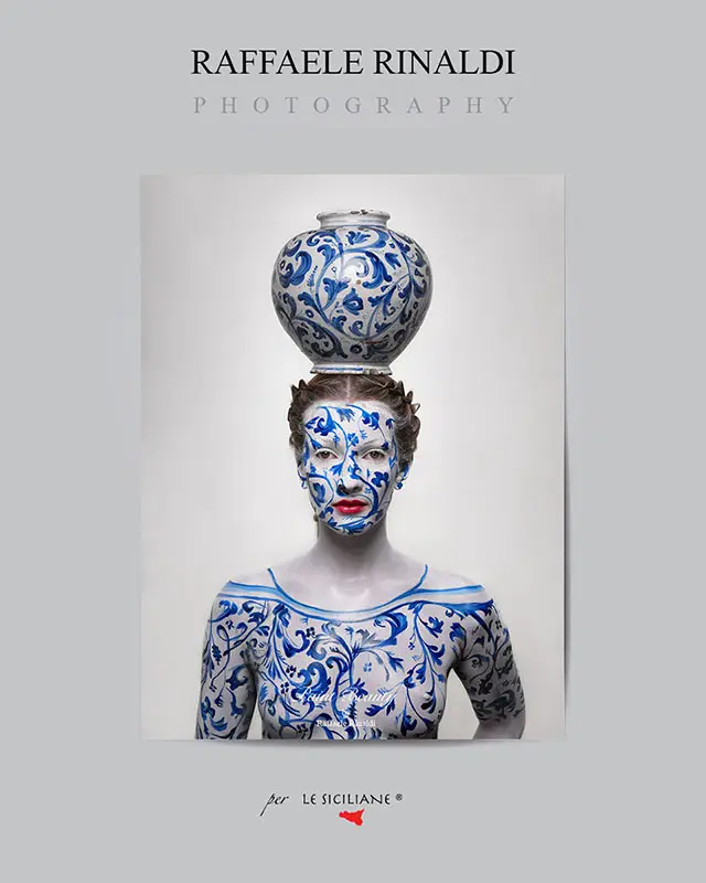 “Surreal Caltagirone blue”