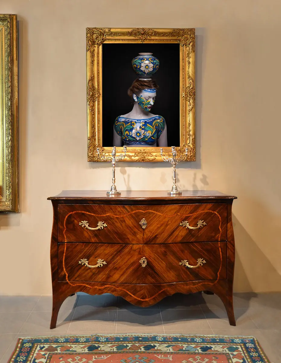 “Surreal Caltagirone policroma XVIII sec” - immagine 3