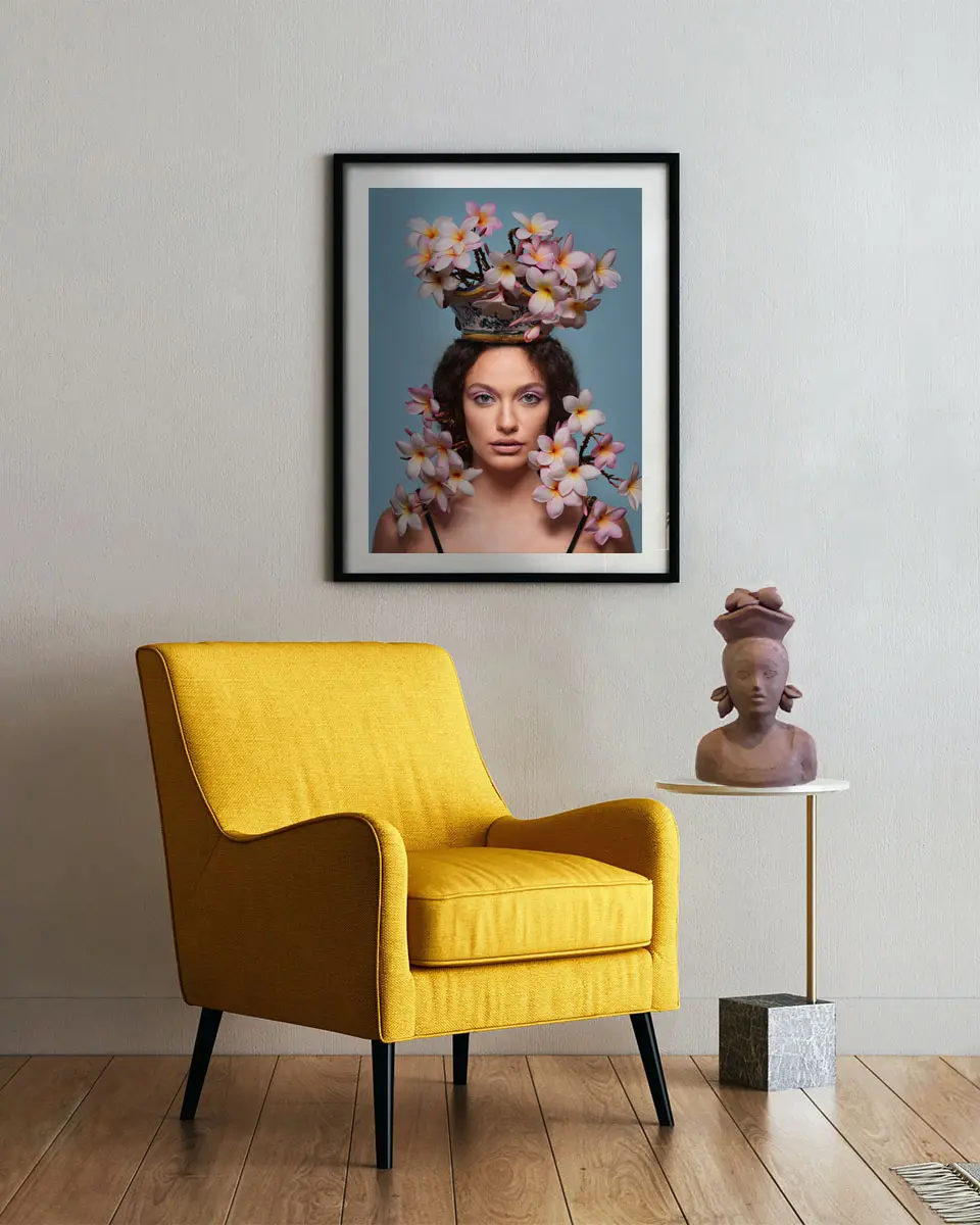 “Sicilian Queen with Plumeria” - immagine 3