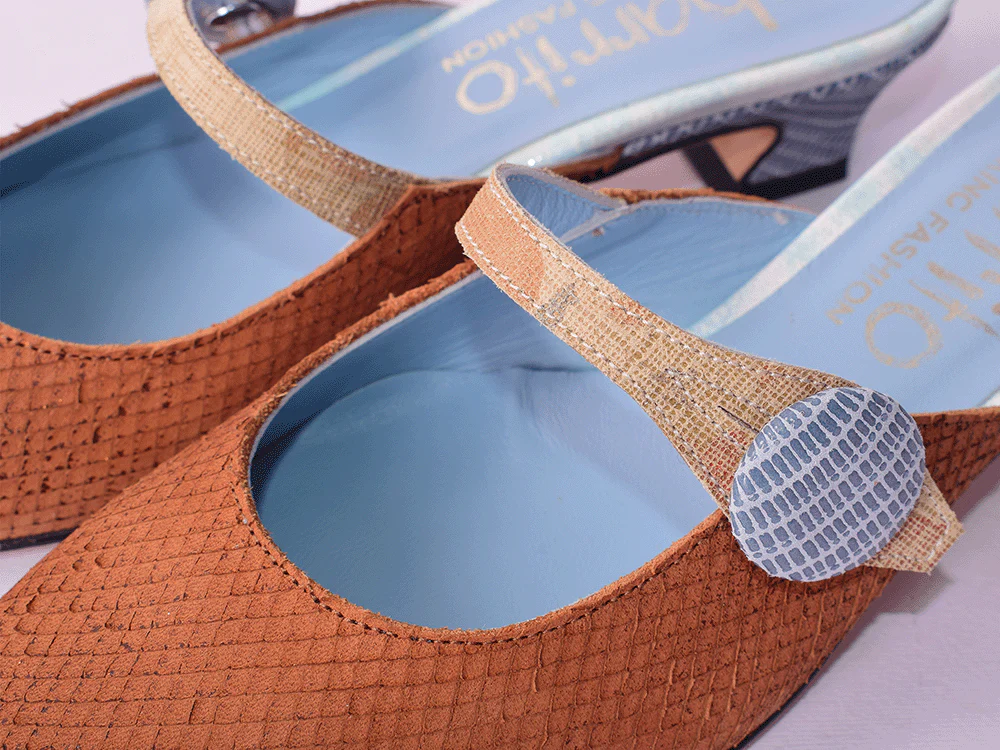 Getton Box - Sabot in pelle patchwork - immagine 6