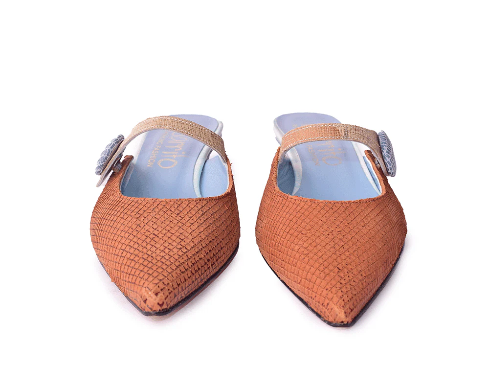 Getton Box - Sabot in pelle patchwork - immagine 7