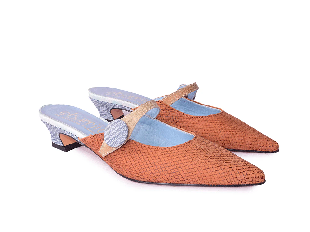 Getton Box - Sabot in pelle patchwork - immagine 8