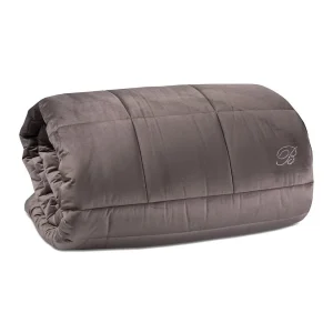 Trapunta Tinta Unita Biancheria Blu Velvet Trap Blumarine Home