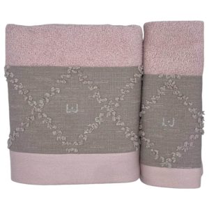 Asciugamani Coppia 1+1 Biancheria Box LB0054 Liu Jo Home
