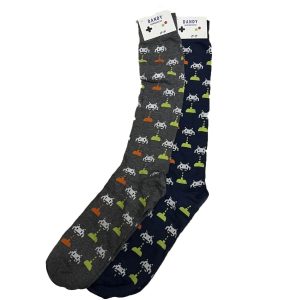 Calze lunghe Bi-pack Uomo 584 LF Dandy Ironic Socks