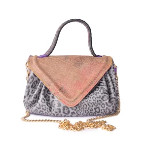 Police and Thieves Bag - Borsa a mano in pelle patchwork