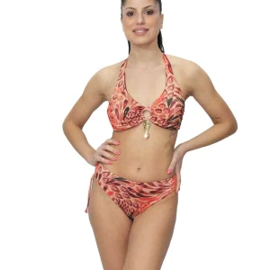 Bikini Sfoderato con ferretto Donna H133 Huitre