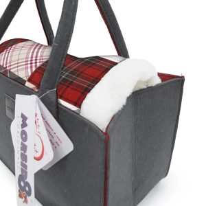 Daunex Patagonia Plaid Morbidotto Light cm. 130 x 160 con borsa feltro