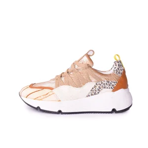 Mrs Run - Sneakers in pelle con platform