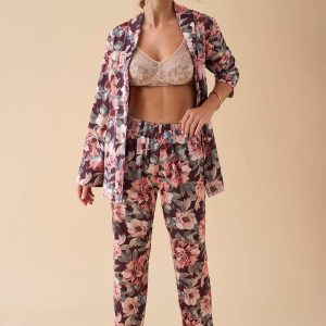 Pigiama Aperto Donna LN6652 Promise