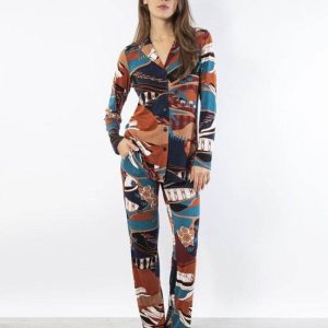 Pigiama Aperto Donna VP13 Verdissima