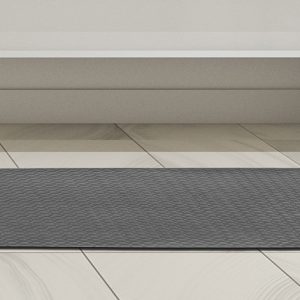 Casa Anversa Tappeto Gaia Unito
 cm. 65 x 110 in Velluto Trapuntato con Fondo Antiscivolo