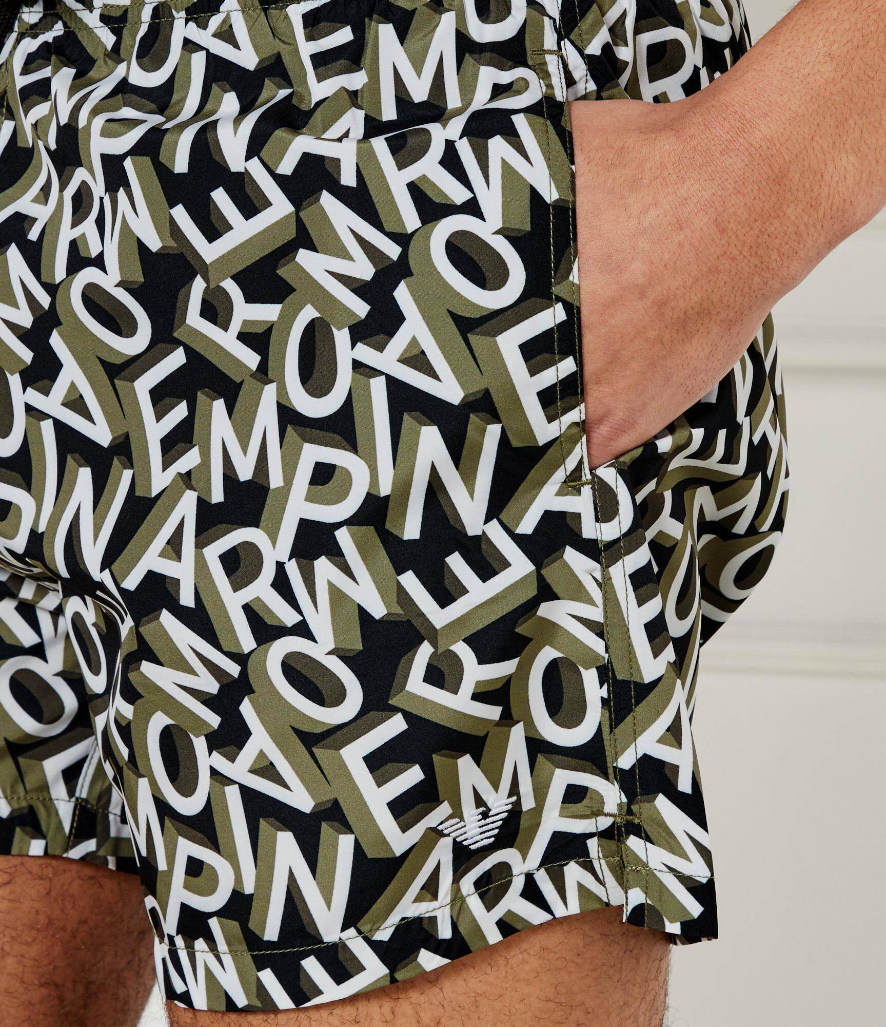 Costume boxer Stampato Uomo AF12337 EM000583 Emporio Armani - immagine 6